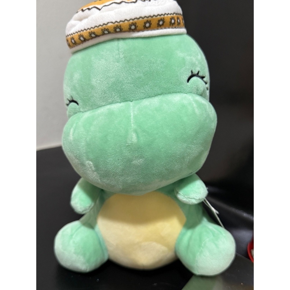 Mommy‎ Yasmin Plush Turtle Toy Stuffed Animal Green Yellow Hat   does not  talk